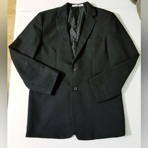 Perry Ellis Portfolio Black Boy's s Blazer Suit Jacket Size 18